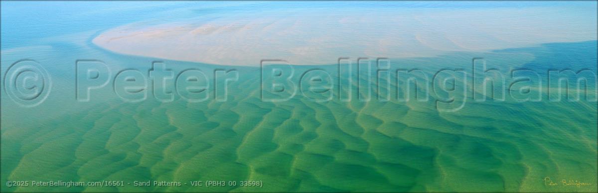 Peter Bellingham Photography Sand Patterns - VIC (PBH3 00 33598)